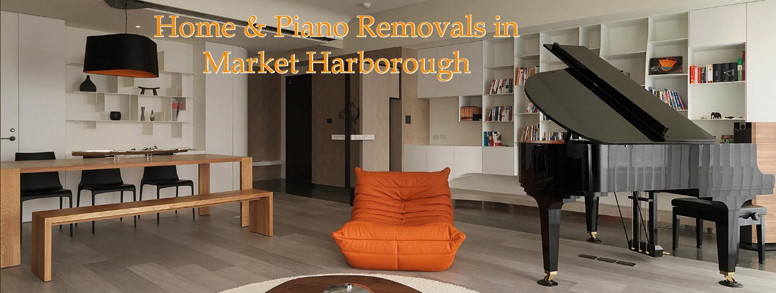 Moving an upright, baby or grand piano in Market Harborough, Leicestershire