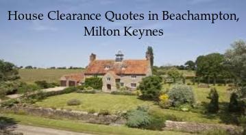 House Clearance Quotes in Beachampton, Milton Keynes