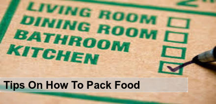 How to Pack Food when Moving House in Newark