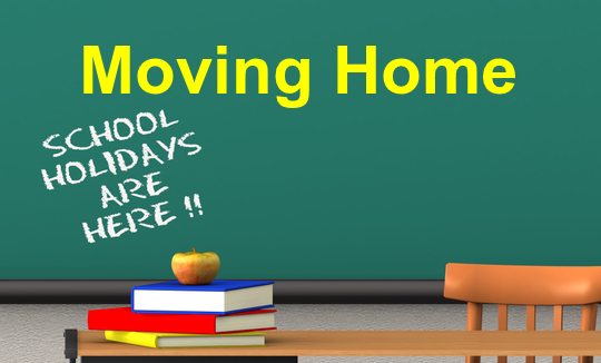 House Removals When Moving Home During The School Summer Holidays