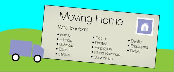 Organisations To Inform When Moving House