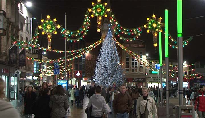 Christmas Lights Switch On – Leicester 2016