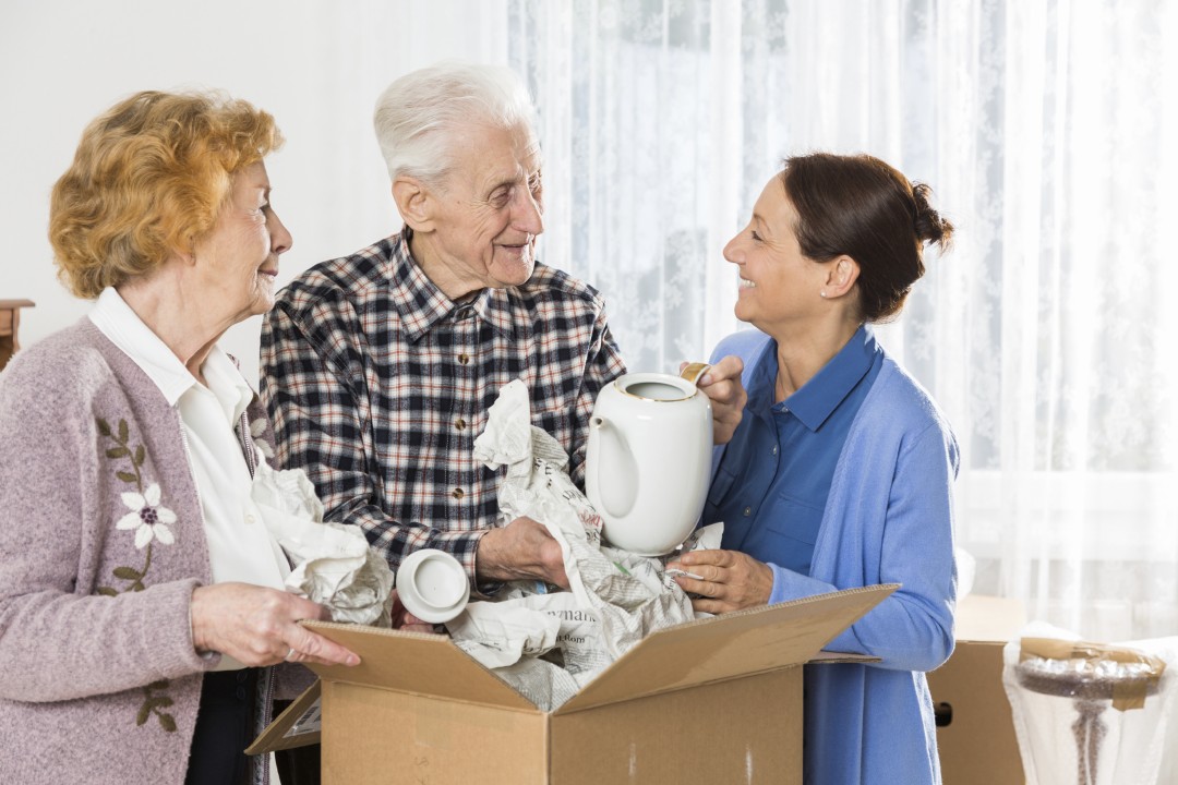 helping the elderly and senior citizens when moving home