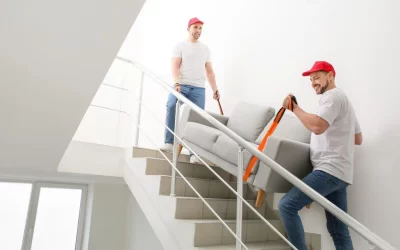 How to Move Heavy & Awkward Furniture Up and Down Stairs Safely