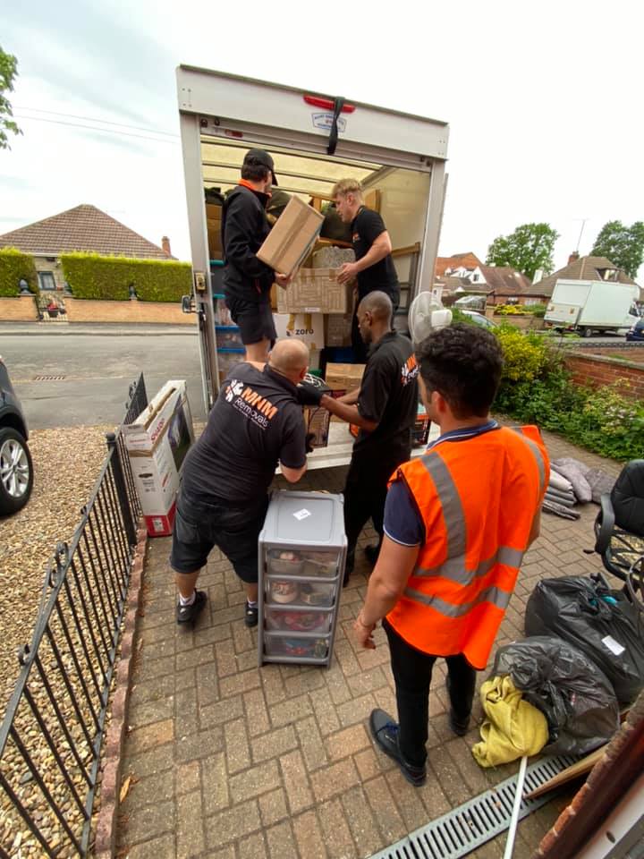 MNM Removals preparing for a long distance move