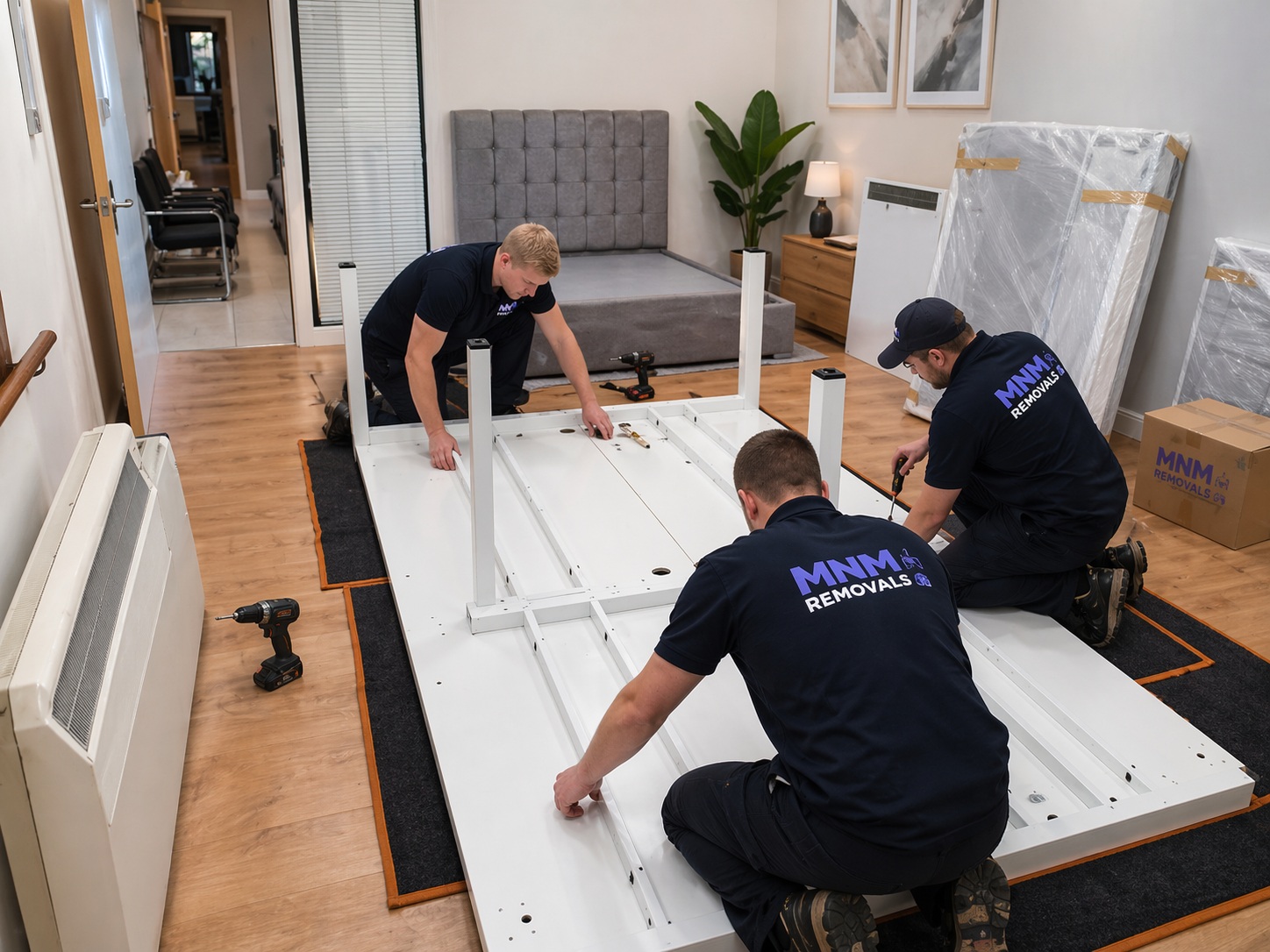 House Removals Mansfield Furniture-assembly in a modern room MNM Removals