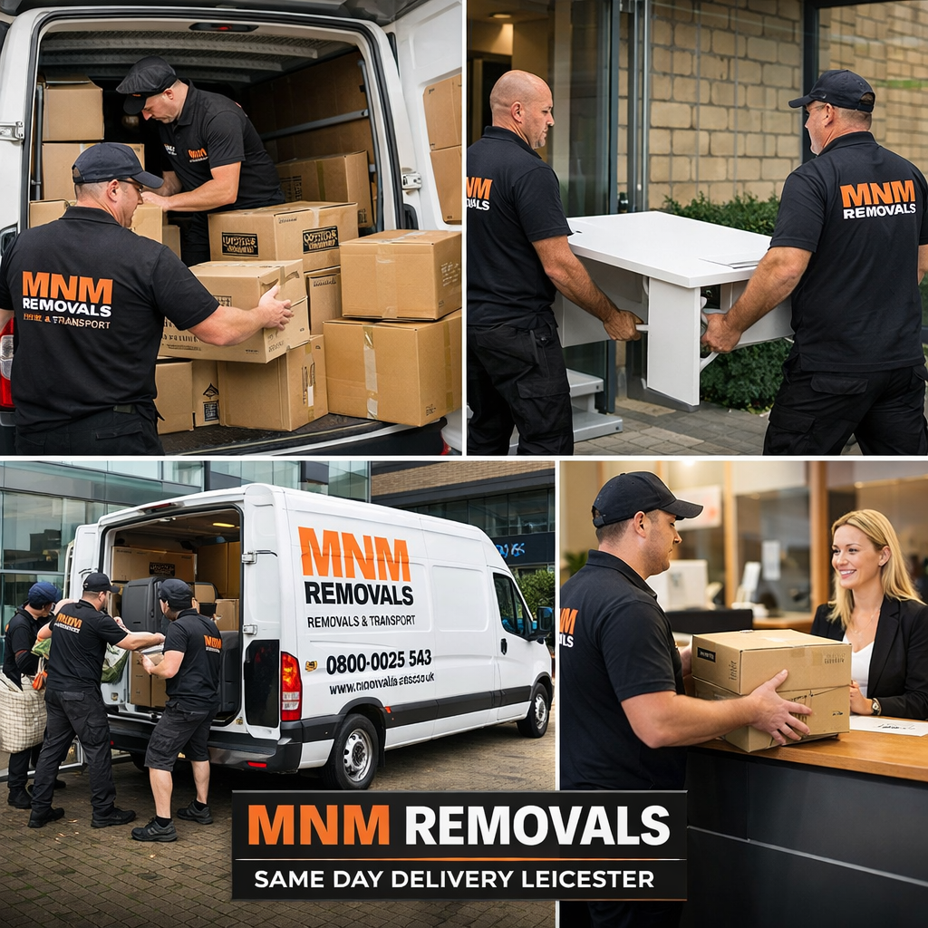 Same day delivery in Leicester - MNM Removals